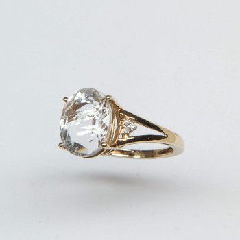 9ct Gold Sapphire/Diamond Ring